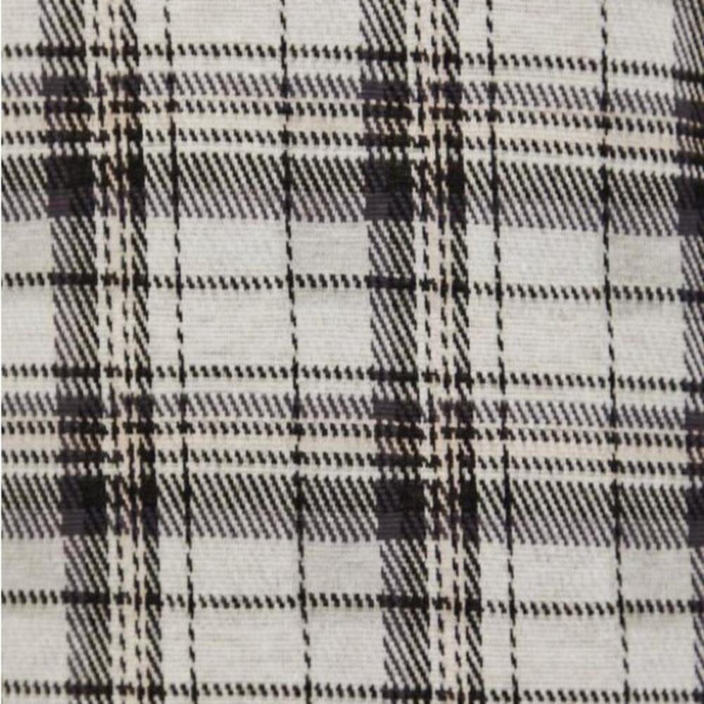 Torrid 00 Women’s Black & Ivory Plaid Drape Jacket Size Medium - Picture 4 of 13